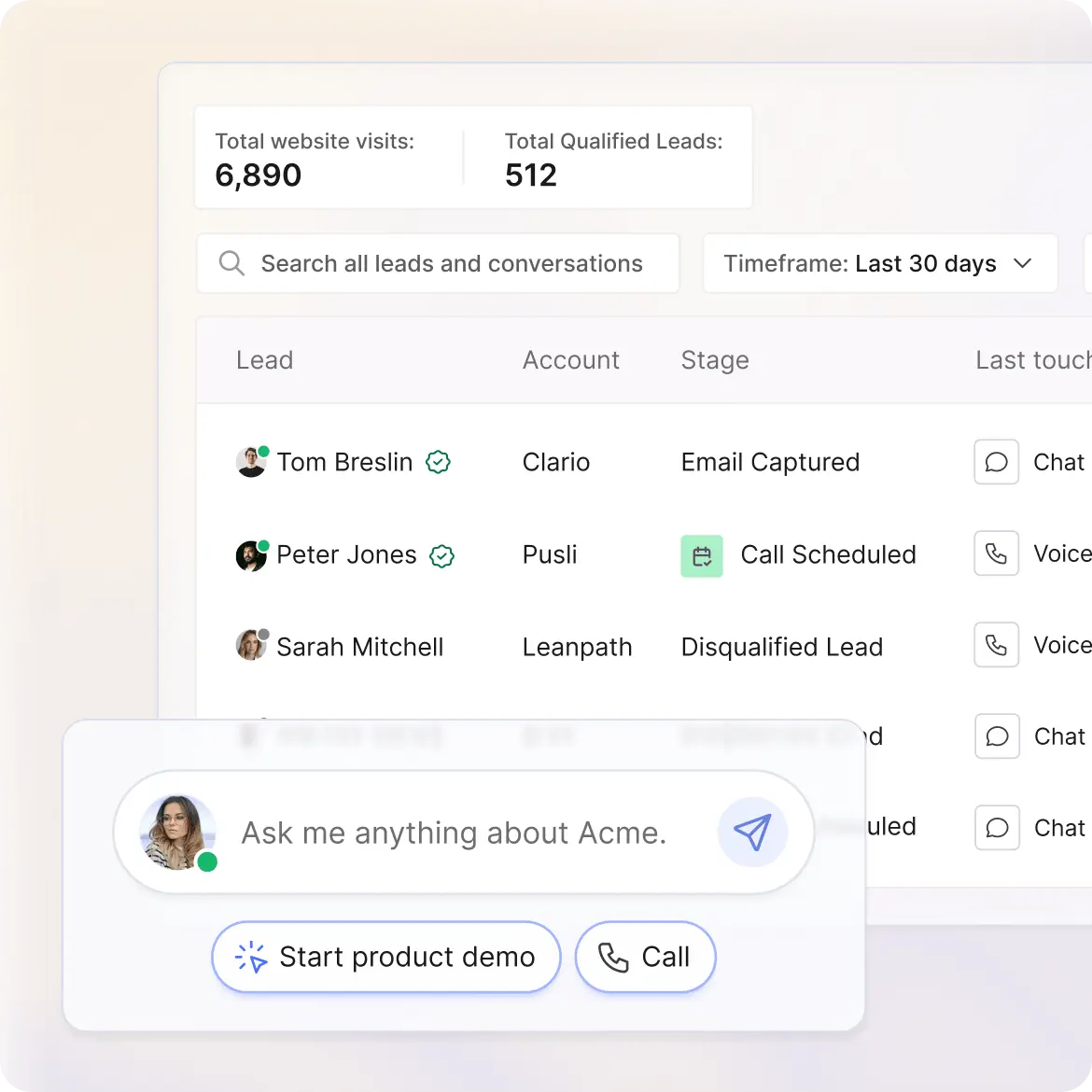 AI for Chat Support